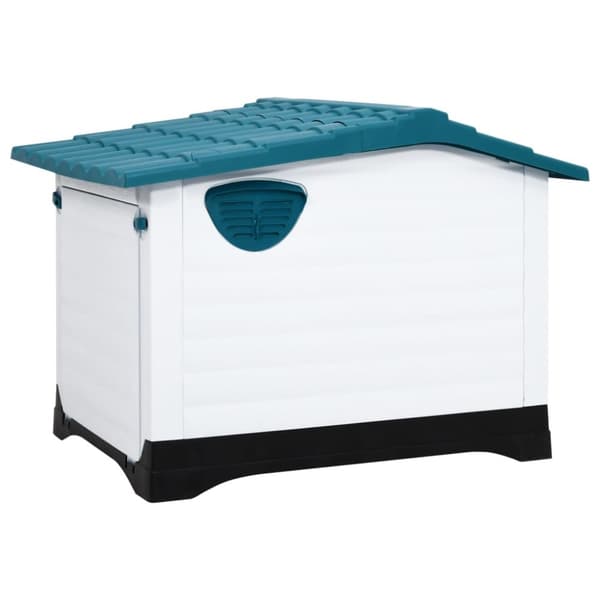 The Living Store Koirankoppi sininen 90,5x68x66 cm polypropeeni - Koirankopit