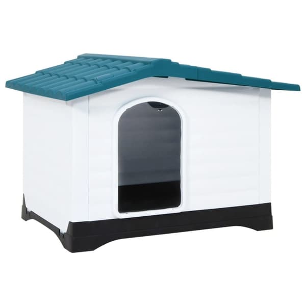 The Living Store Koirankoppi sininen 90,5x68x66 cm polypropeeni - Koirankopit