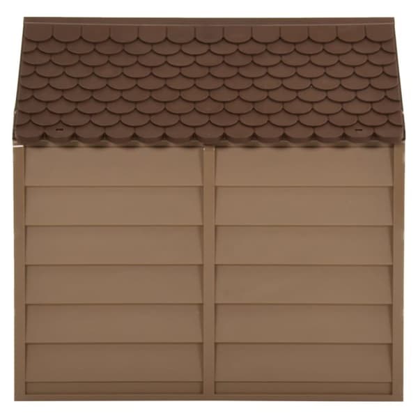 The Living Store Hundkoja brun 71x71,5x68 cm PP -  Hundkojor