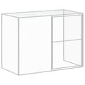 Miniatyrbillede 9 af 10: Hundehuse - Living hundehus med løbegård 214x661x181 cm galvaniseret stål lysegrå