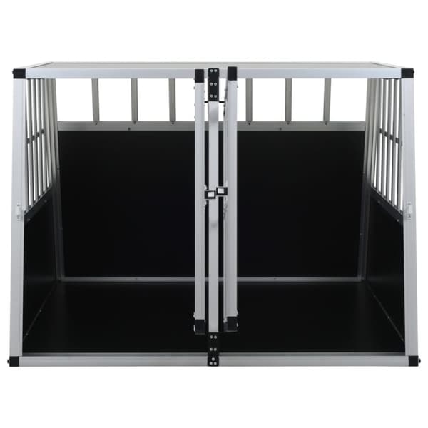 Hundbur med dubbel dörr 94x88x69 cm - Hundbur - Hundburar - Home & Living