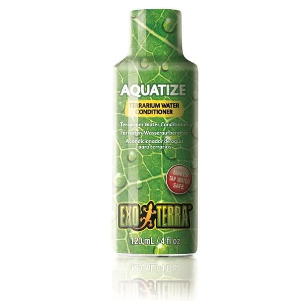 EXOTERRA Aquatize vattenbehandling 120ml - För reptiler och amfibier