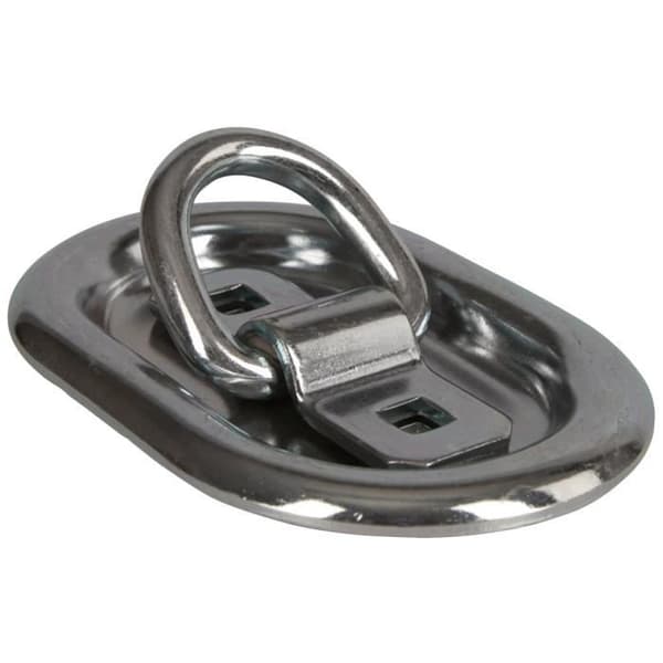 Kerbl zinkpläterad surrningsskål - silver - 145x100x15,5x11 mm