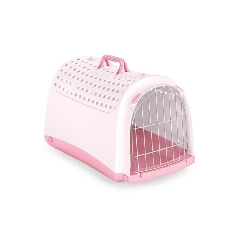 Transportbur Linus Open Rosa 50x32x34,5 cm
