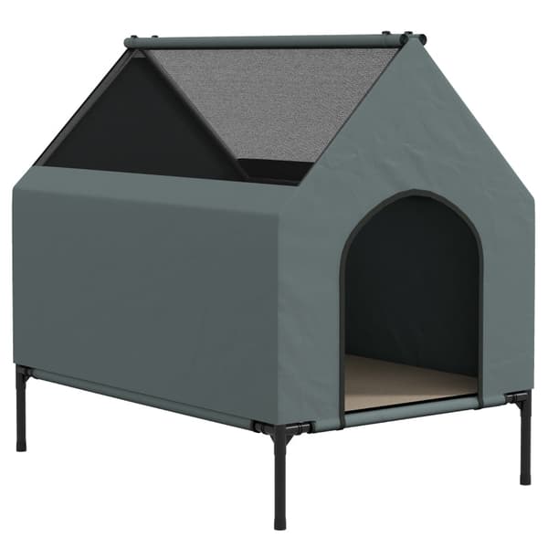 Rootz Dog House - Lemmikkiteltta - Kannettava koiratarha - Ulkokennel - Oxford Kangas - 81cm x 54cm x 78cm