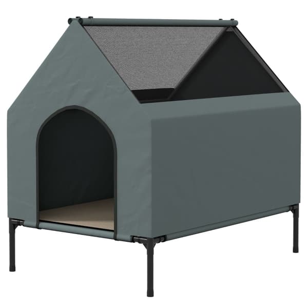 Rootz Dog House - Lemmikkiteltta - Kannettava koiratarha - Ulkokennel - Oxford Kangas - 81cm x 54cm x 78cm