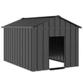 Miniatyrbilde 1 av 8: vidaXL Hundehus med tak 113x153x101 cm galvanisert stål