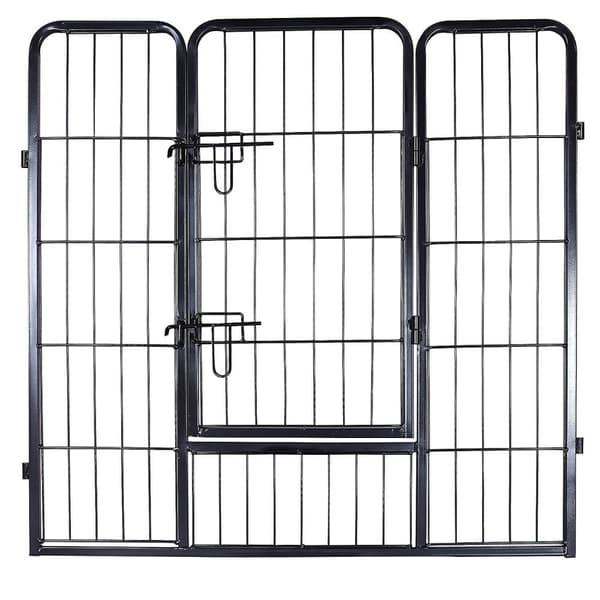 Puppyren - Lands retreat - 8 gitter - 77 x 80 cm - svart