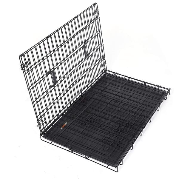 Dog Cage - Puppybench - Sort
