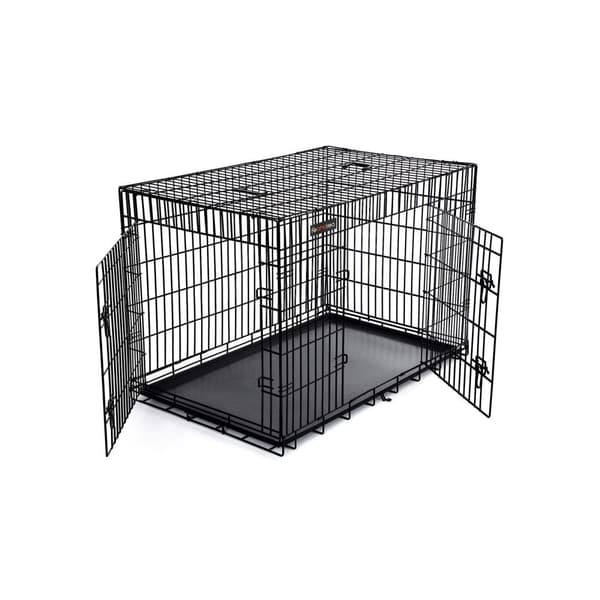 Dog Cage - Puppybench - Sort