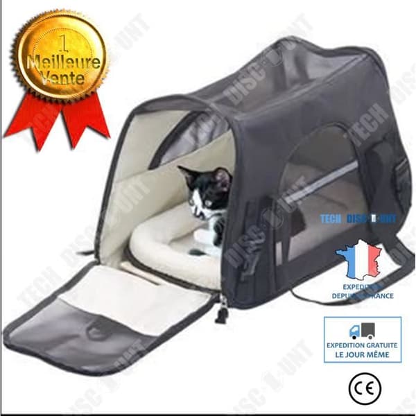 TD® Pet Carrier Hundryggsäck Resväska Andas Cat Travel Bag