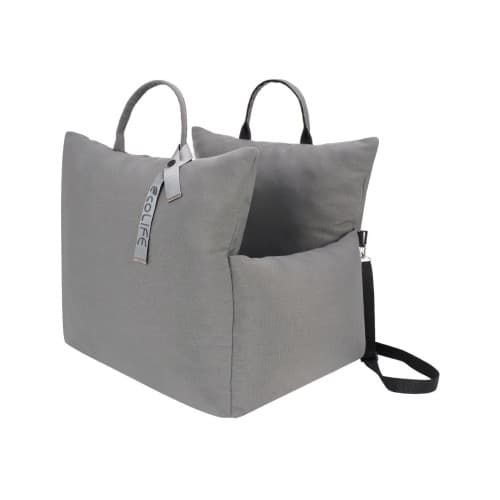 Peppy Buddies - All-in-one Dog Car Seat - Grey 50x42x42cm
