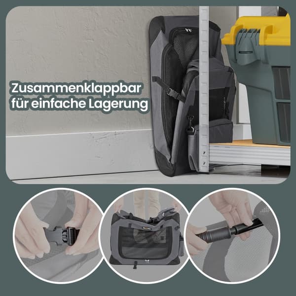 Opvouwbare hondenbox, hondentransportbox, hondentas