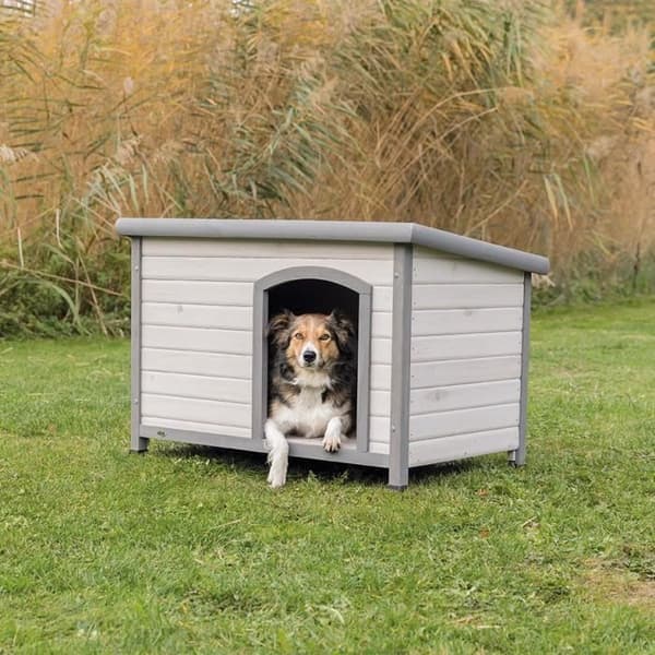 TRIXIE - Natura - Kennel för hundar Storlek M 104 × 72 × 68 cm. Klassiskt platt tak