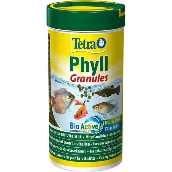 Tetra Phyll huvudfoder för all fisk från pflanzenfressenden Bijou - 132085