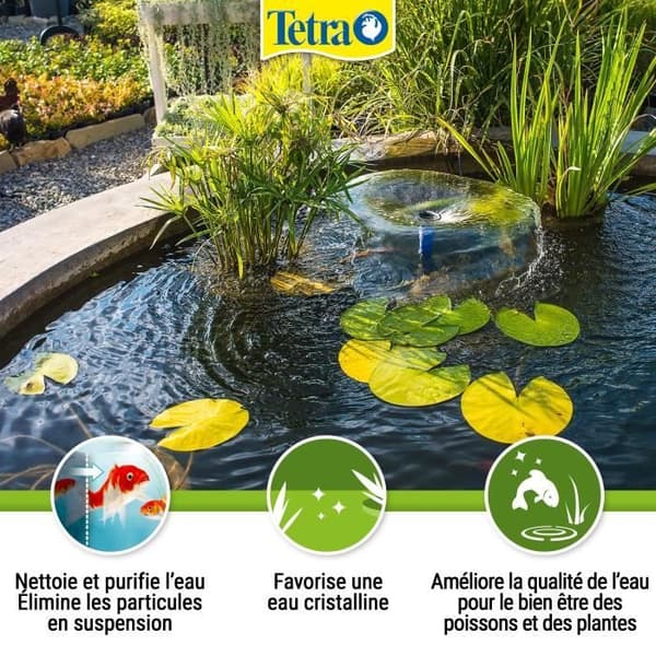 TETRA Pond Crystal Water Conditioner - För dammfisk - 1L