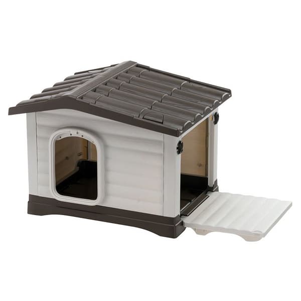 Nisch för hundar - Ferplast - DOGVILLA 60 - Termoplastisk resin - 58 x 48 x 44 cm - Utomhus