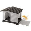 Miniatyrbild 3 av 4: Ferplast Doghouse Villa 70 Grå 73 x 59 x 53 cm 87253099