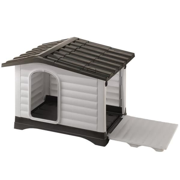 Ferplast Doghouse Villa 70 Grå 73 x 59 x 53 cm 87253099