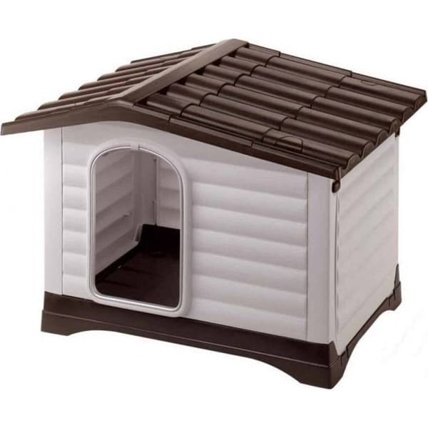 Ferplast Doghouse Villa 70 Grå 73 x 59 x 53 cm 87253099