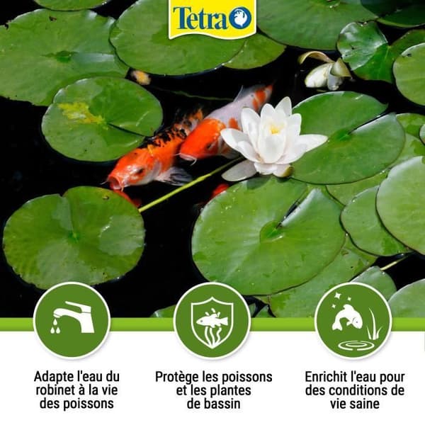 TETRA Pond AquaSafe Water Conditioner - För dammfisk - 500 ml