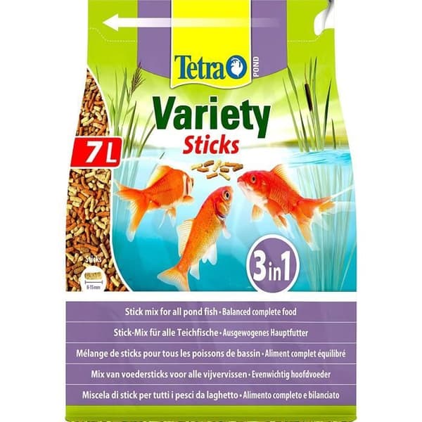 Tetra Assorted Pond Fish Sticks, mix för All Pond Fish, 7 liter - T454
