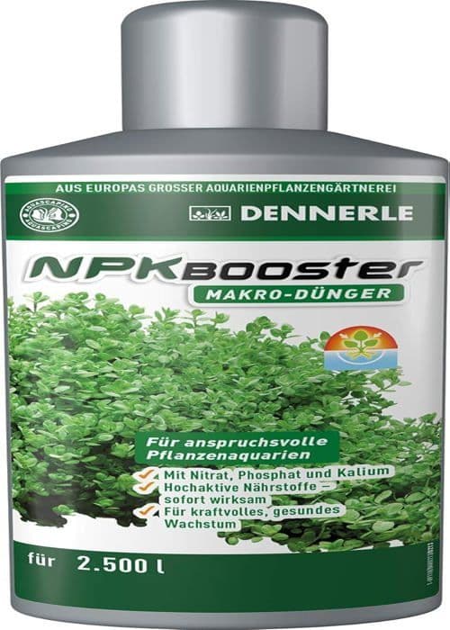 Underhåll - behandling Dennerle - 4534 - NPK Booster 250 ML - Makro Gödningsmedel för Akvarie Växter