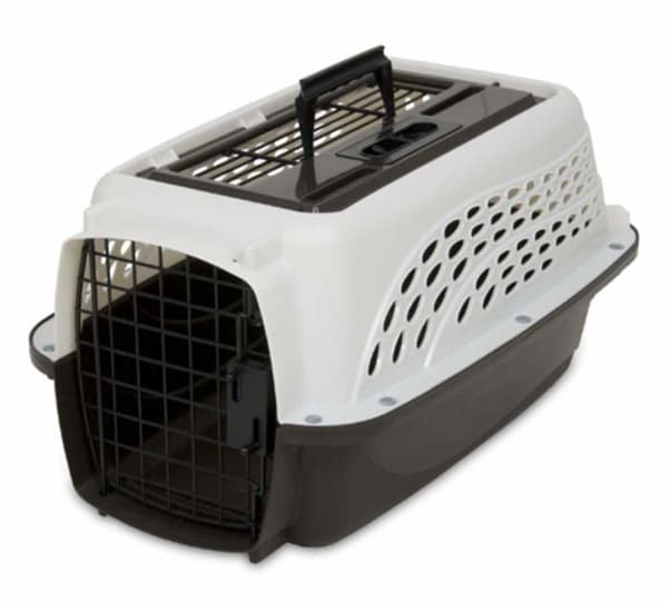 Petmate Kennel - 598521 - 2-dörrars topplast kattkennel, 19"