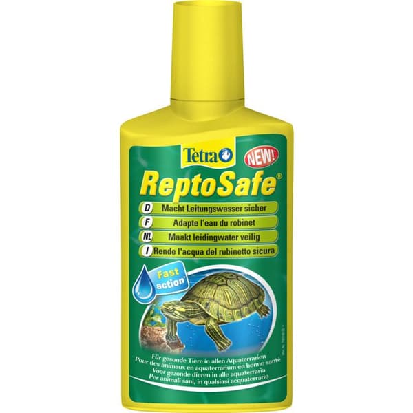 Vattenrenare - Tetra - ReptoSafe - 250 ml - För sköldpaddor - Neutraliserar klor