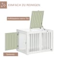 Miniatyrbillede 5 af 9: Hundebur, 80x50x56.5 cm, Hvid