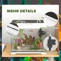 Miniatyrbild 7 av 9: Akvarium, 35x21x31 cm, Vit