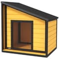 Miniatyrbild 1 av 9: Hundhus, 71x58x53/77 cm, Gul