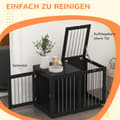 Miniatyrbillede 5 af 9: Hundebur, 80x50x56.5 cm, Sort