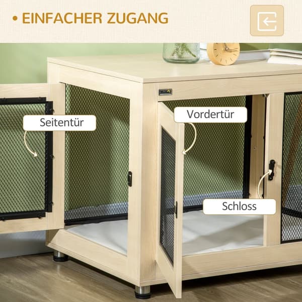 Hundebur, 94x60x71.5 cm, Eg