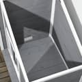 Pikkukuva 8 / 9: Koiran talo, 71x58x53/77 cm, Harmaa
