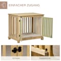 Miniatyrbillede 6 af 9: Hundebur, 82,5x57x72 cm, Cremehvid
