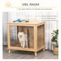 Miniatyrbillede 5 af 9: Hundebur, 81x58.5x76 cm, Natur
