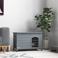Miniatyrbild 9 av 11: Rootz Dog House - Pet Hut - Dog Box - Fir Wood, enkel rengöring - 80 cm x 55 cm x 53,5 cm