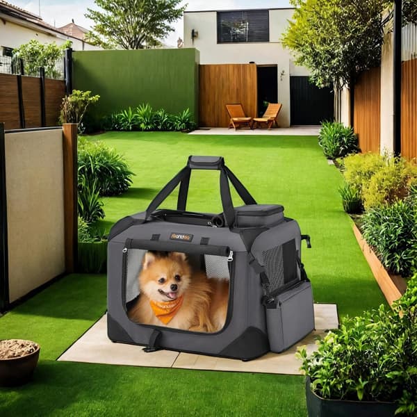 Dogbench - sammenfoldelig - transportboks - hundepose