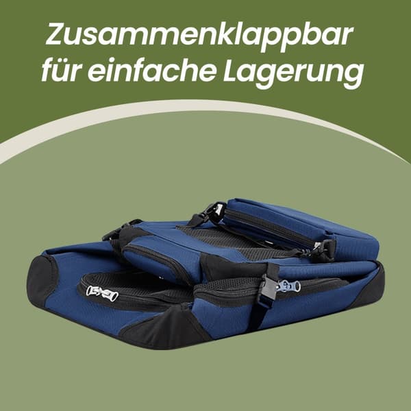 Dogbench - sammenfoldelig - transportboks - hundepose