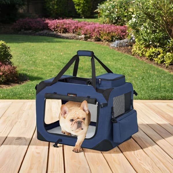 Dogbench - sammenfoldelig - transportboks - hundepose