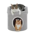 Miniatyrbild 1 av 2: Katt Hus, Dubbel-Däck Design, Mjuk Plyschmaterial,AMT0294GY, Som bild