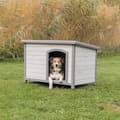 Miniatyrbild 3 av 3: TRIXIE - Natura - Kennel för hundar Storlek M 104 × 72 × 68 cm. Klassiskt platt tak