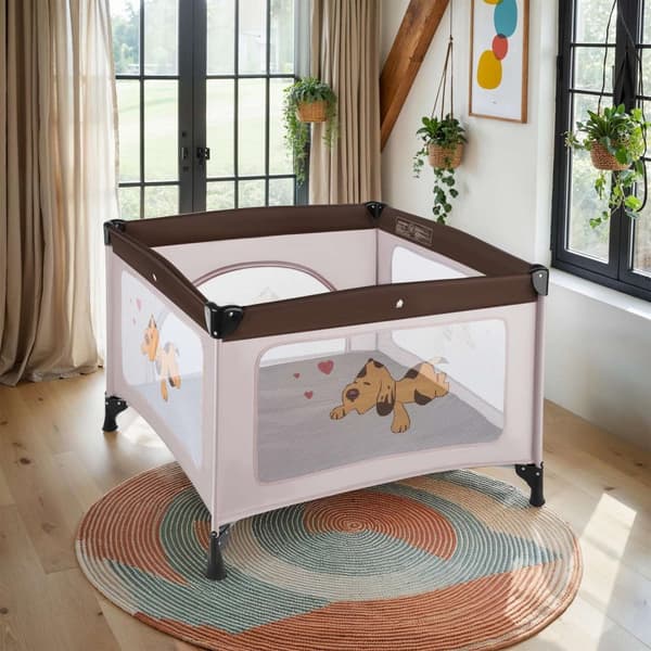Lekhage Tommy Junior 105x105x78cm - brun