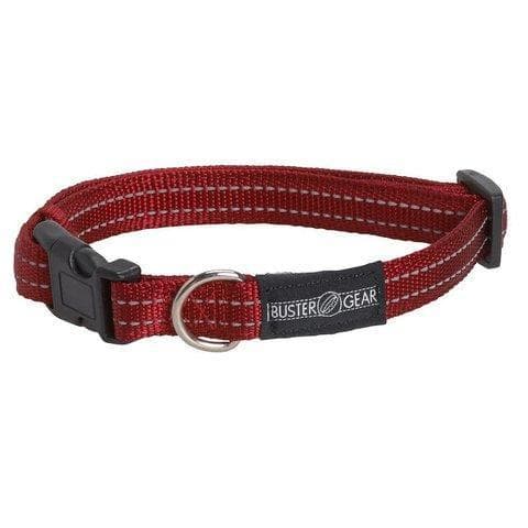 Hundhalsband  BUSTER reflekterande ställbart,Blå 25x450-650 mm
