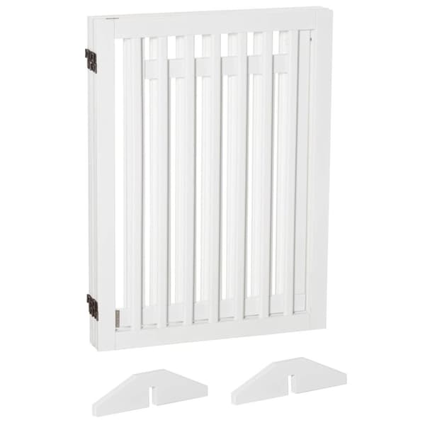 Rootz Animals Foldbar sikkerhedsbeskyttelsesstøtte - Hvid - Konstrueret træ - 94,48 cm x 0,7 cm x 31,88 cm