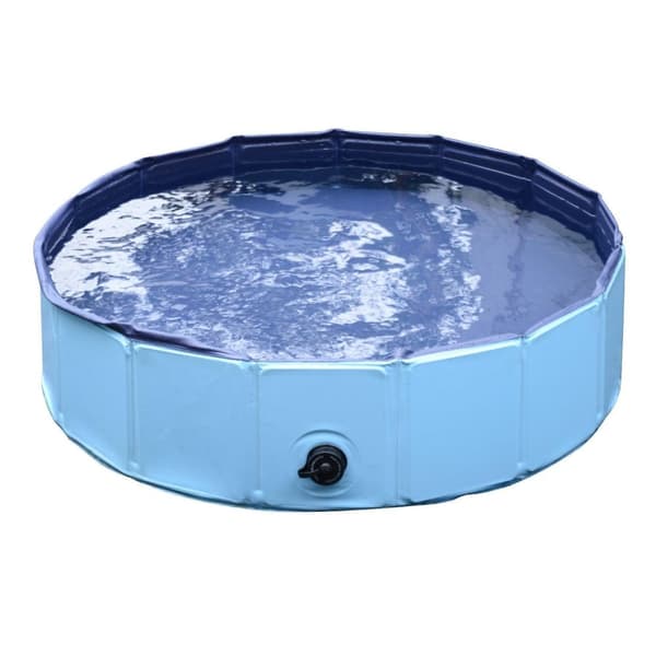 Rootz Dog Bath - Sininen - PVC - 31,5 cm x 31,5 cm x 7,87 cm