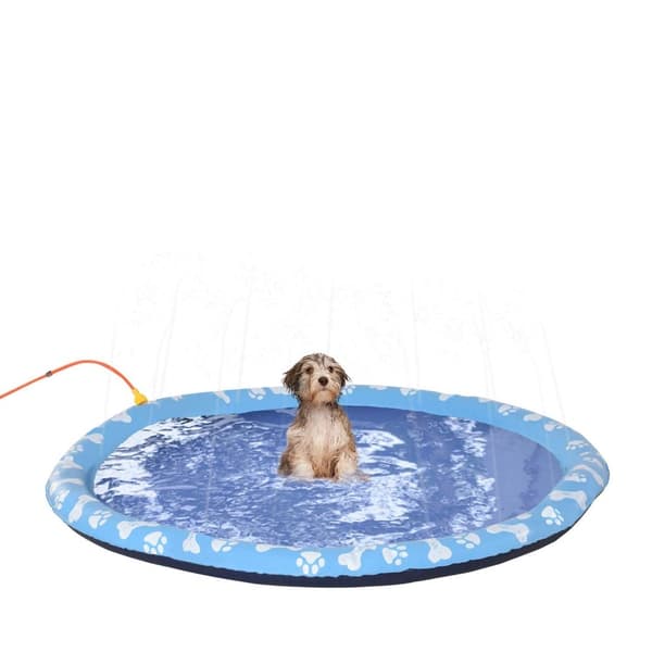 Rootz Splash Sprinklerityyny - Sininen - PVC - 66,92 cm x 66,92 cm x 0,021 cm
