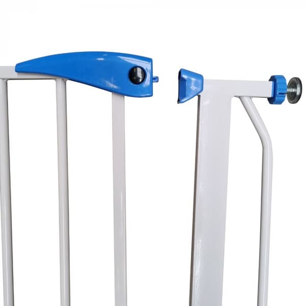 Topmast Stair Gate Santorini - Utan borrning - Klämbekräftelse - Höjd 80 cm