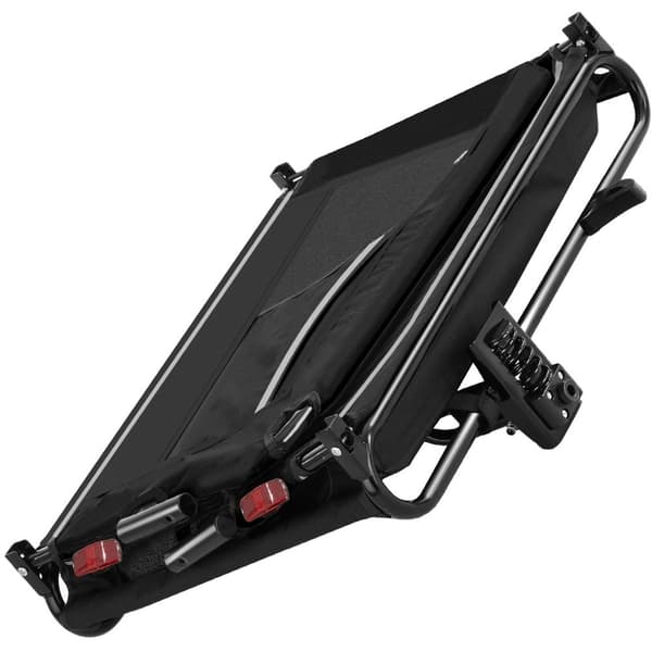 Cykeltrailer til hunde WoofRider, foldbar, op til 40 kg - sort